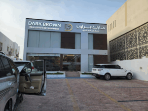 Dark Brown Real Estate Development
